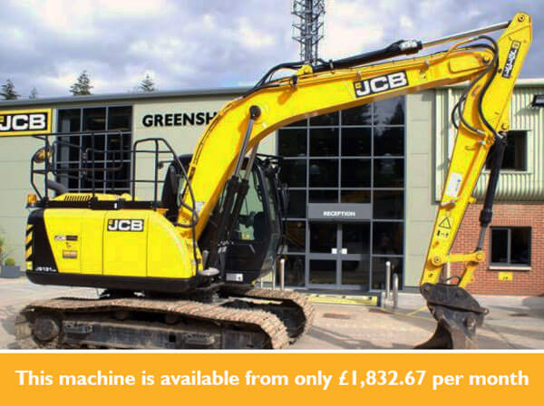 0% Interest Hire Purchase available on JCB Select machines
